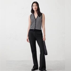 NWT! Banana Republic Black Giovanna Sculpted Bootcut Pants - Multiple Sizes 💜